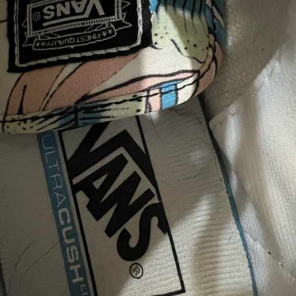 VANS Ultra Cush Trop Print Skater Sneakers Wmn's 9 - Picture 8 of 8